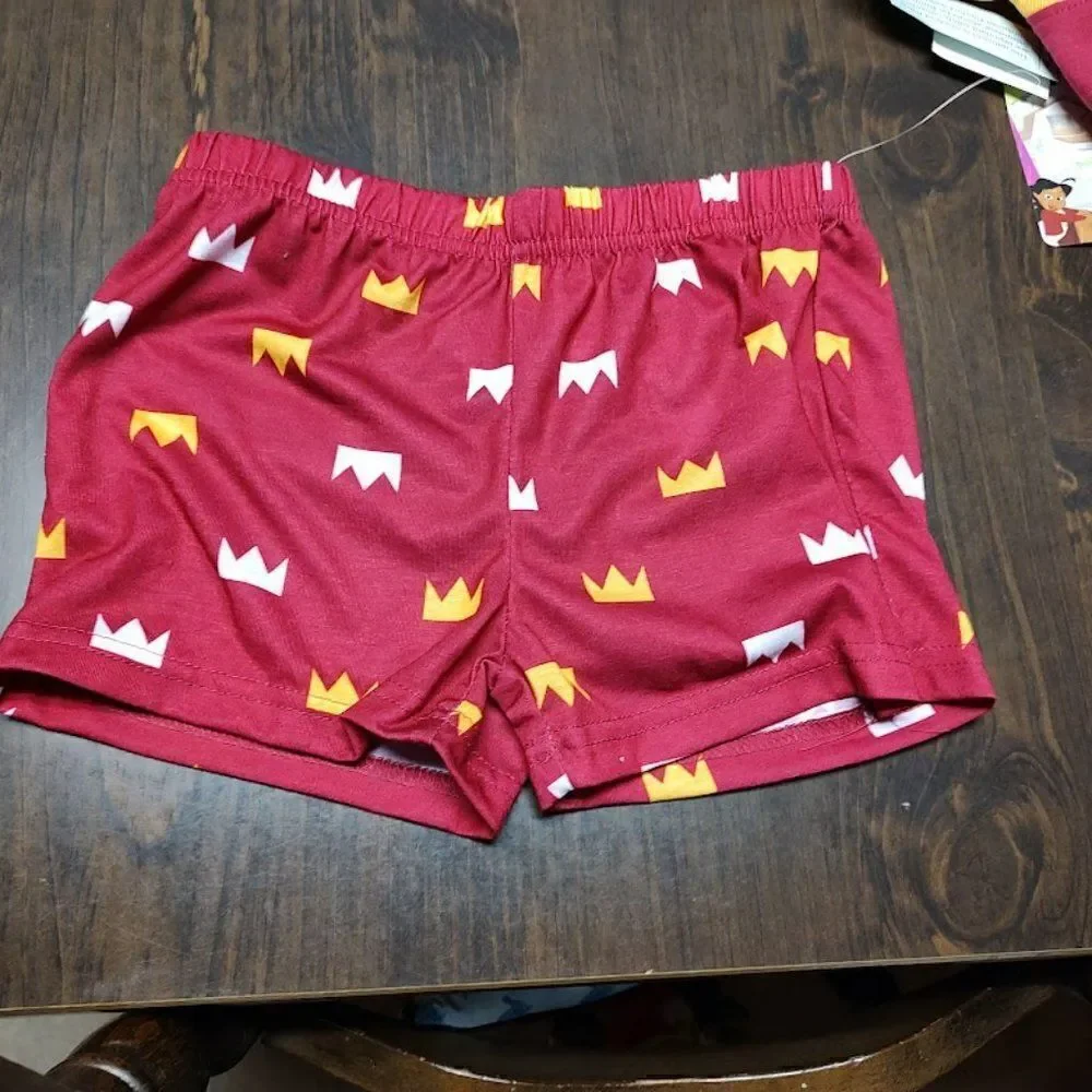 New Disney the proud family shorts pajama set size girl's 6/6X